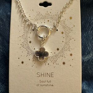 Unwritten Silver “Shine Soul Full of Sunshine” Pendant Necklace